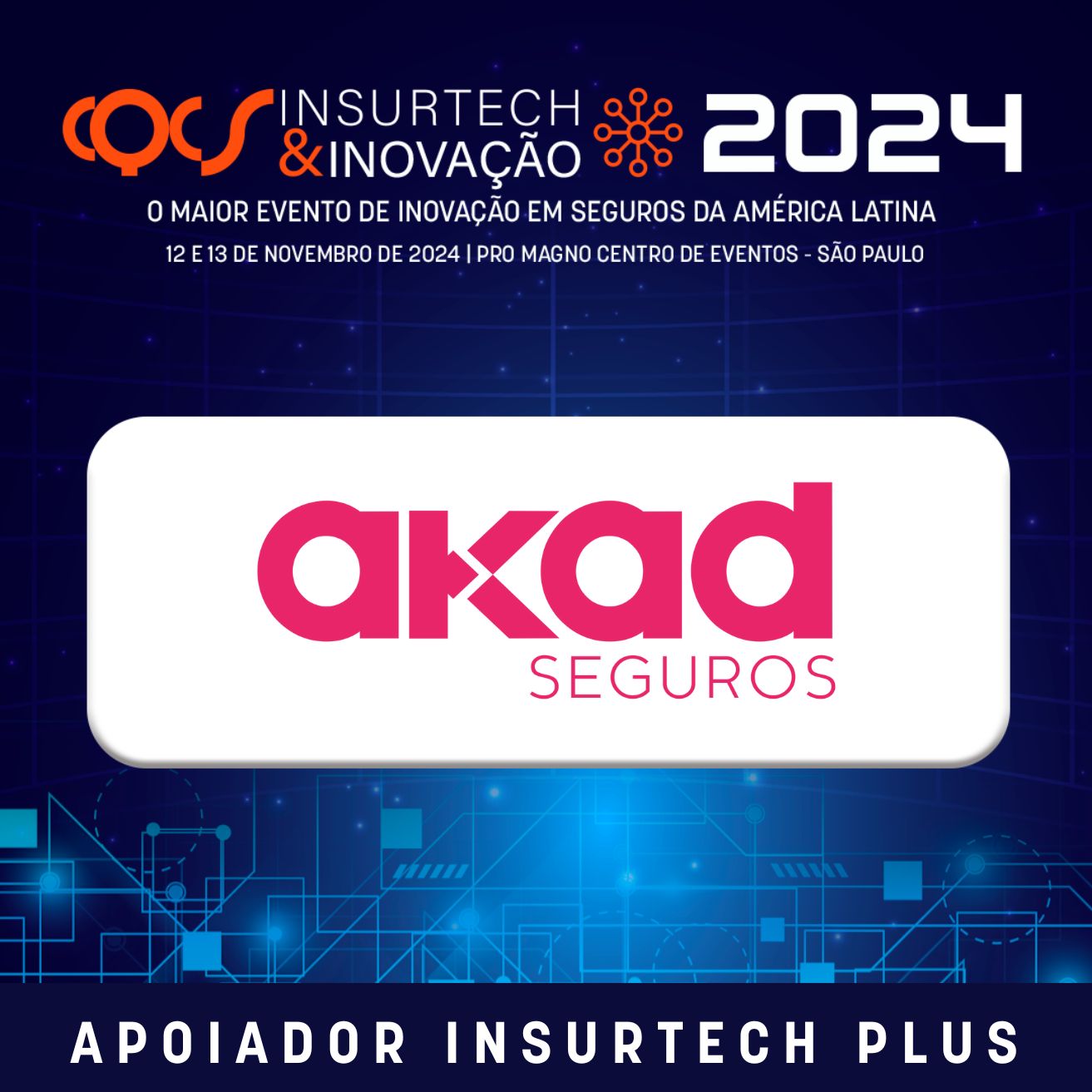 Akad Seguros é Apoiadora Do Cqcs Insurtech And Inovação 2024 Cqcs 8004