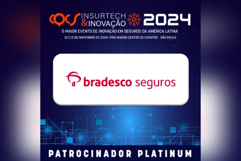 Bradesco Seguros renova patrocínio Platinum no CQCS Insurtech