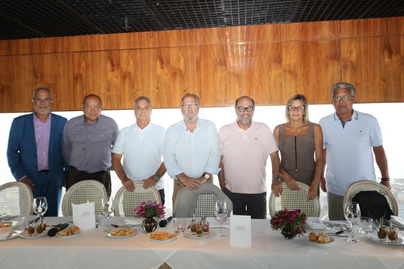 Mesa de trabalho CSS-SP: Gilberto Januário, Lacir Marcondes de Melo, Edmar Fornazzari, Álvaro Fonseca, Boris Ber, Ivone Arello e Jorge Teixeira Barbosa