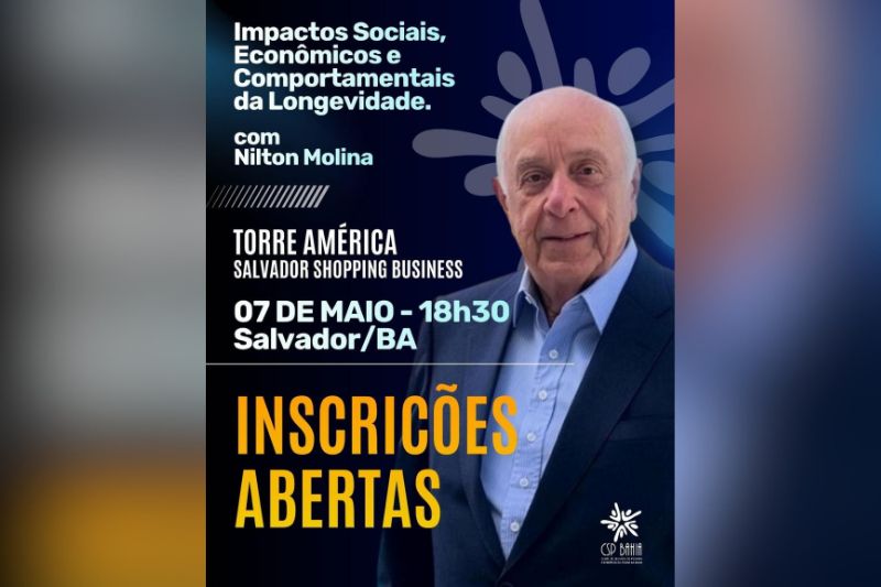 CSP-Bahia anuncia evento com Nilton Molina