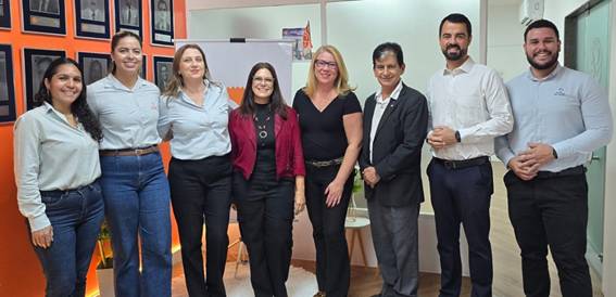 Diretoria do CVG-RJ recebe executivos da Bradesco – Foto Divulgação