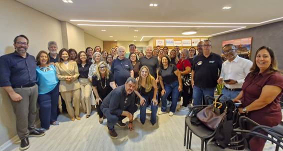 Presidente e diretoria do CCS-RJ, reunidos com a equipe da SulAmérica e corretores em manhã de novos aprendizados - Foto: Divulgação